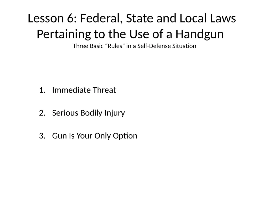Nebraska State Patrol Concealed Handgun Permit - slide 177 of 191