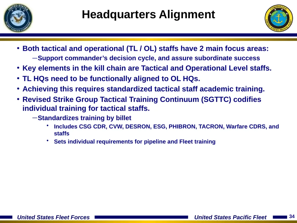 15 January 2014 Optimizing The Fleet Response Plan - slide 34 of 40