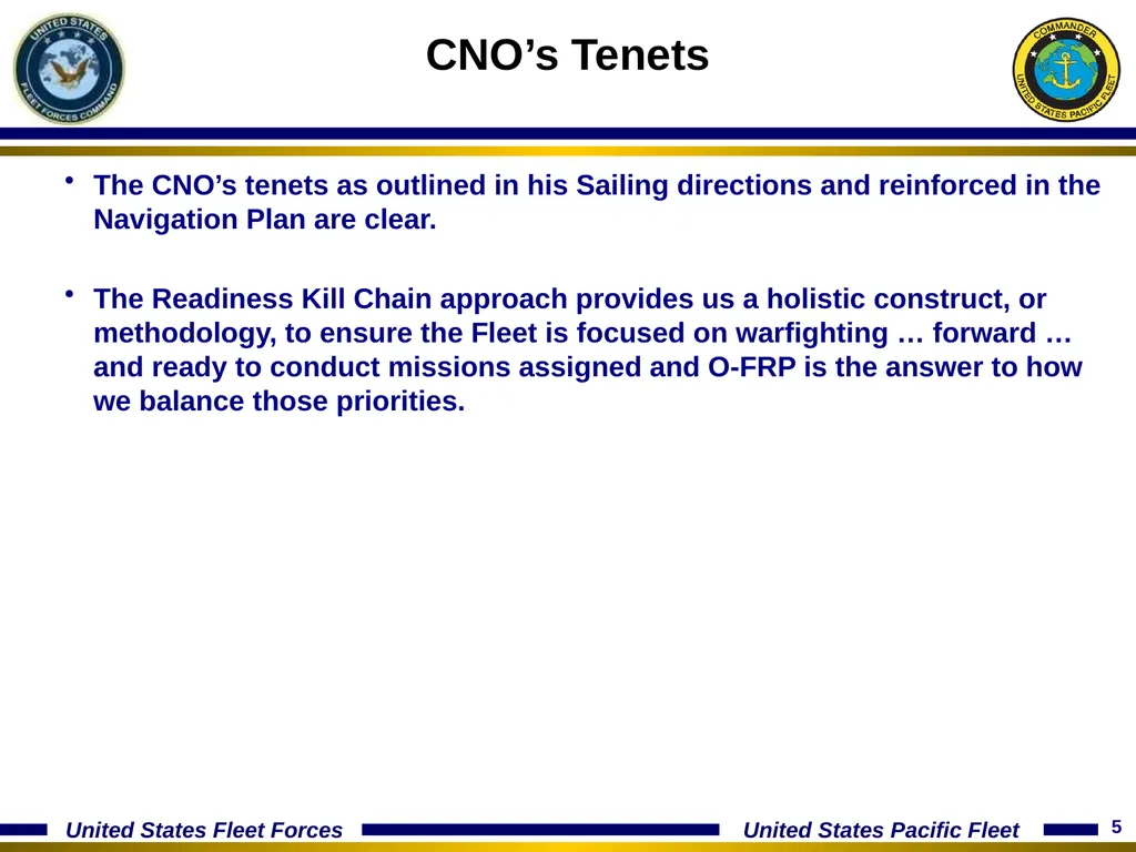 15 January 2014 Optimizing The Fleet Response Plan - slide 5 of 40