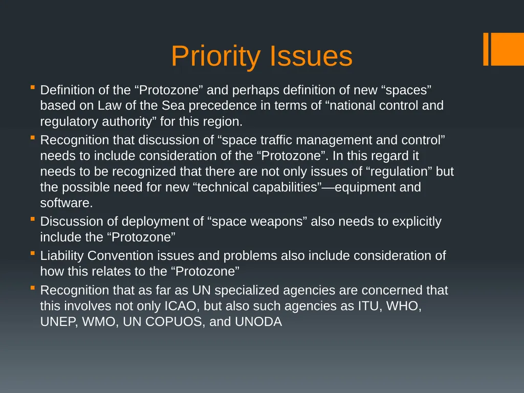 Urgent Security Concerns in the “Proto-zone” - slide 16 of 17
