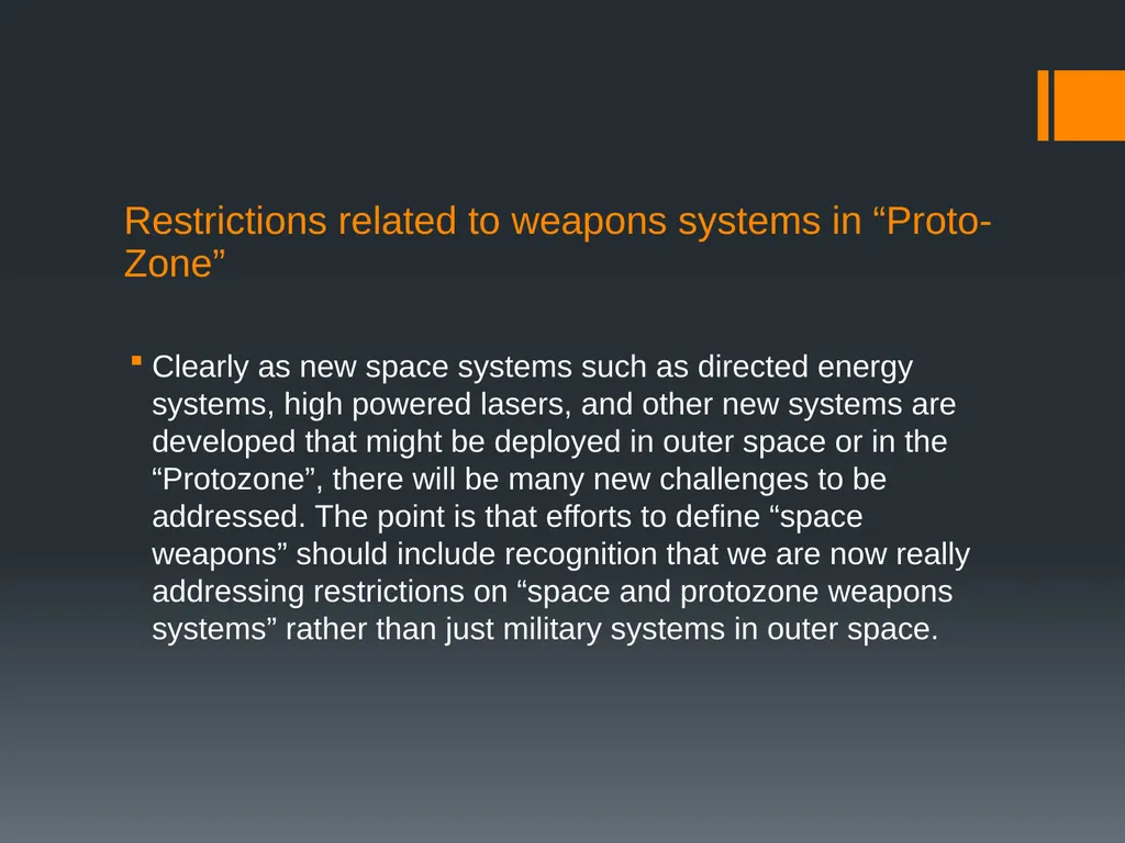 Urgent Security Concerns in the “Proto-zone” - slide 12 of 17