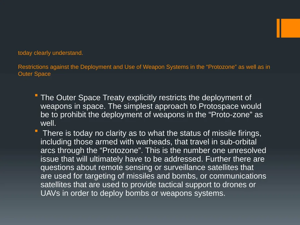 Urgent Security Concerns in the “Proto-zone” - slide 11 of 17