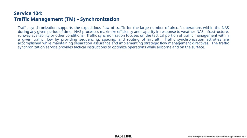 NAS Enterprise Architecture Service Roadmaps - slide 16 of 40