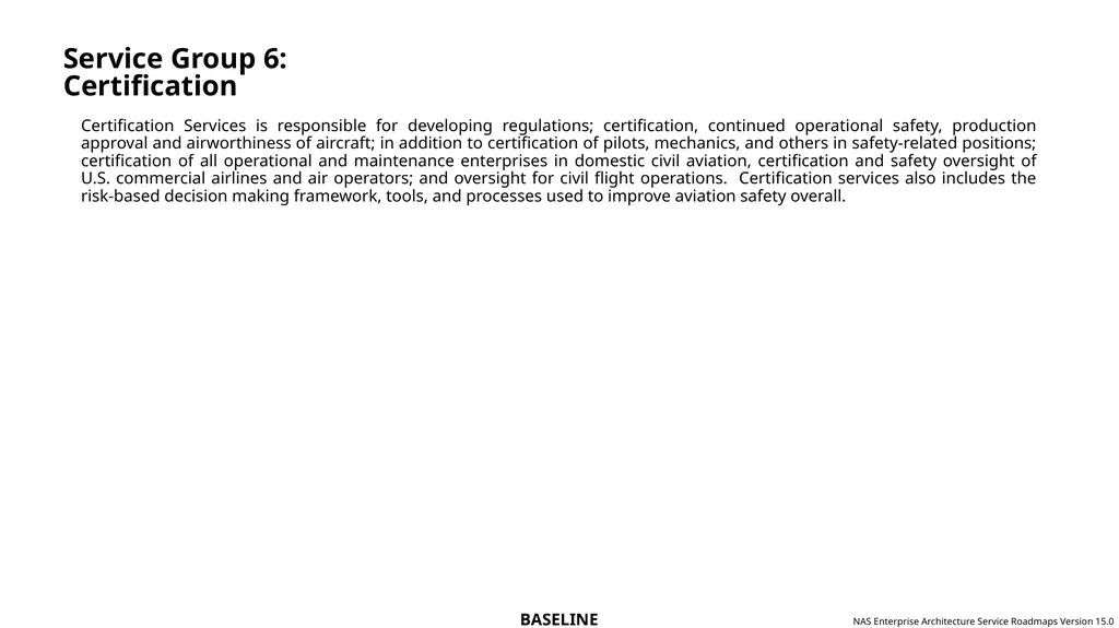 NAS Enterprise Architecture Service Roadmaps - slide 29 of 40