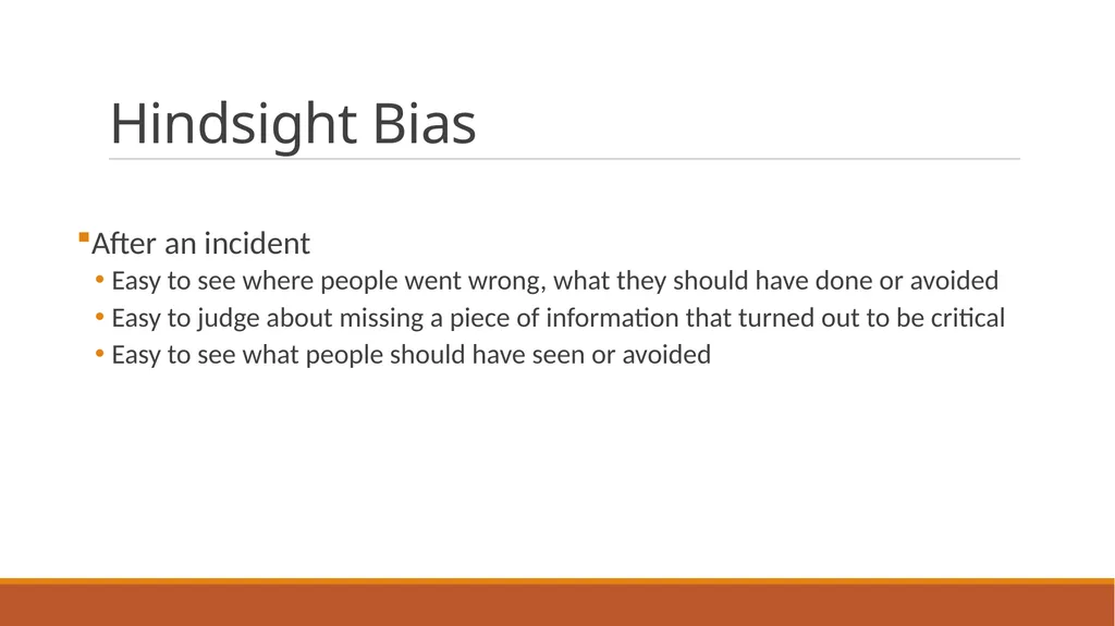 Advanced Safety Engineering IE 485 CH 1: - slide 21 of 25