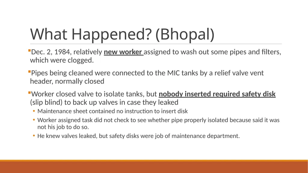 Advanced Safety Engineering IE 485 CH 1: - slide 14 of 25