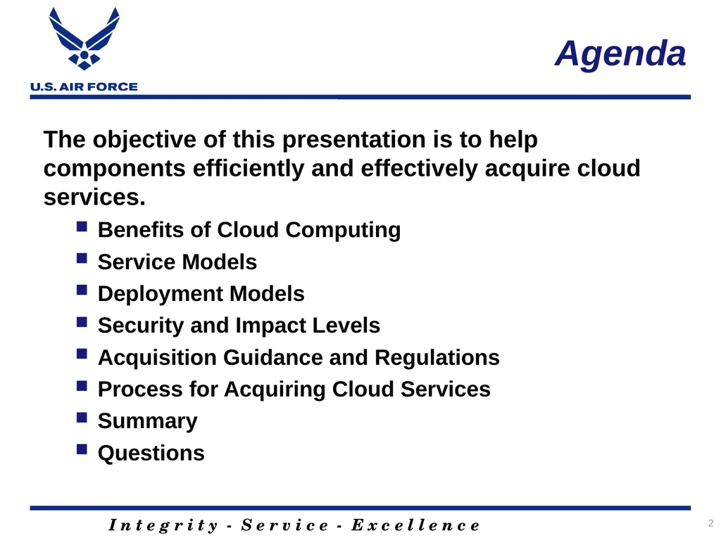 Acquiring Cloud A Contracting Officer’s and - slide 2 of 41