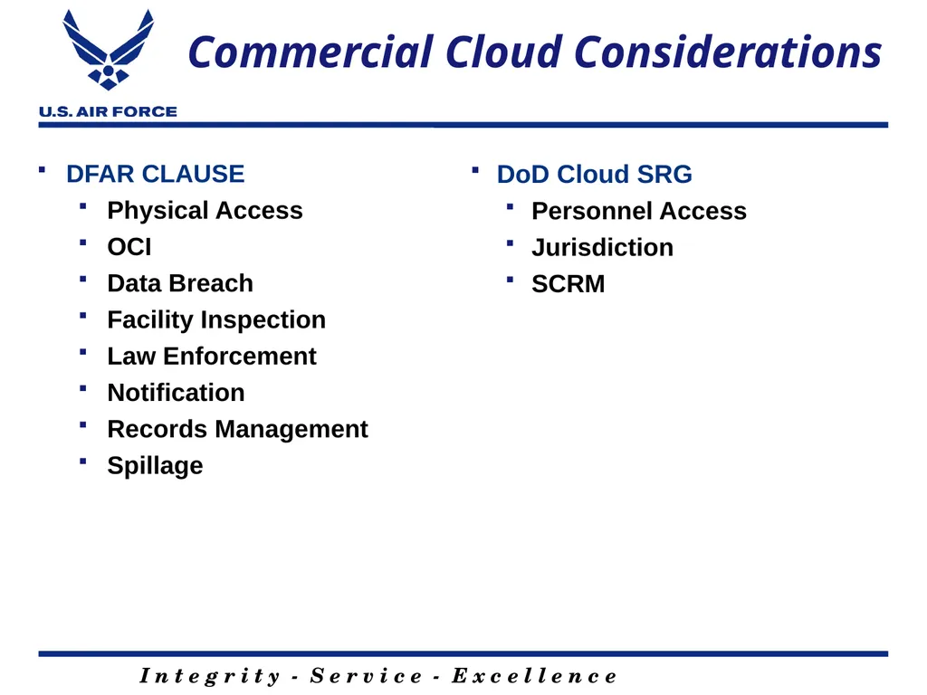 Acquiring Cloud A Contracting Officer’s and - slide 24 of 41
