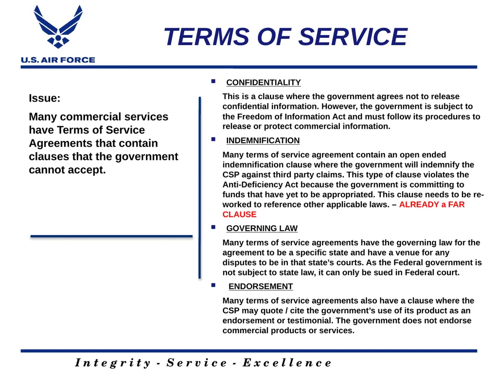 Acquiring Cloud A Contracting Officer’s and - slide 27 of 41