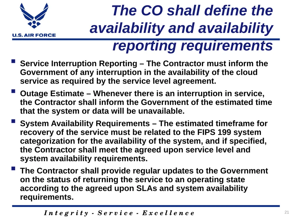 Acquiring Cloud A Contracting Officer’s and - slide 21 of 41