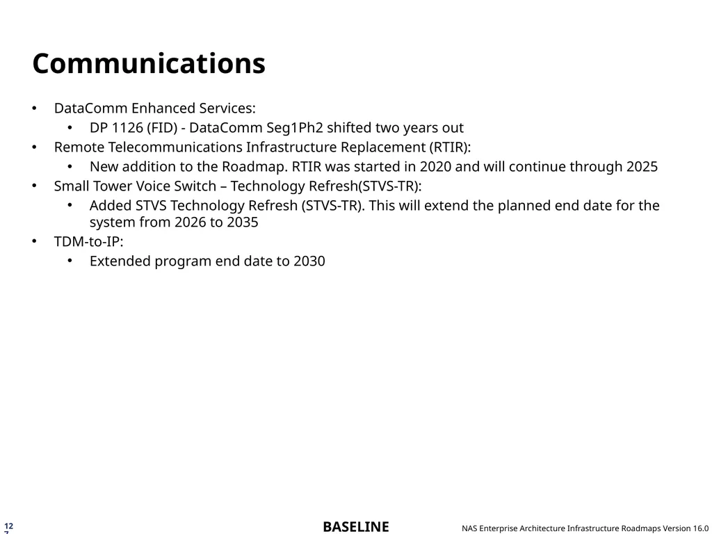 NAS Enterprise Architecture Infrastructure - slide 127 of 137