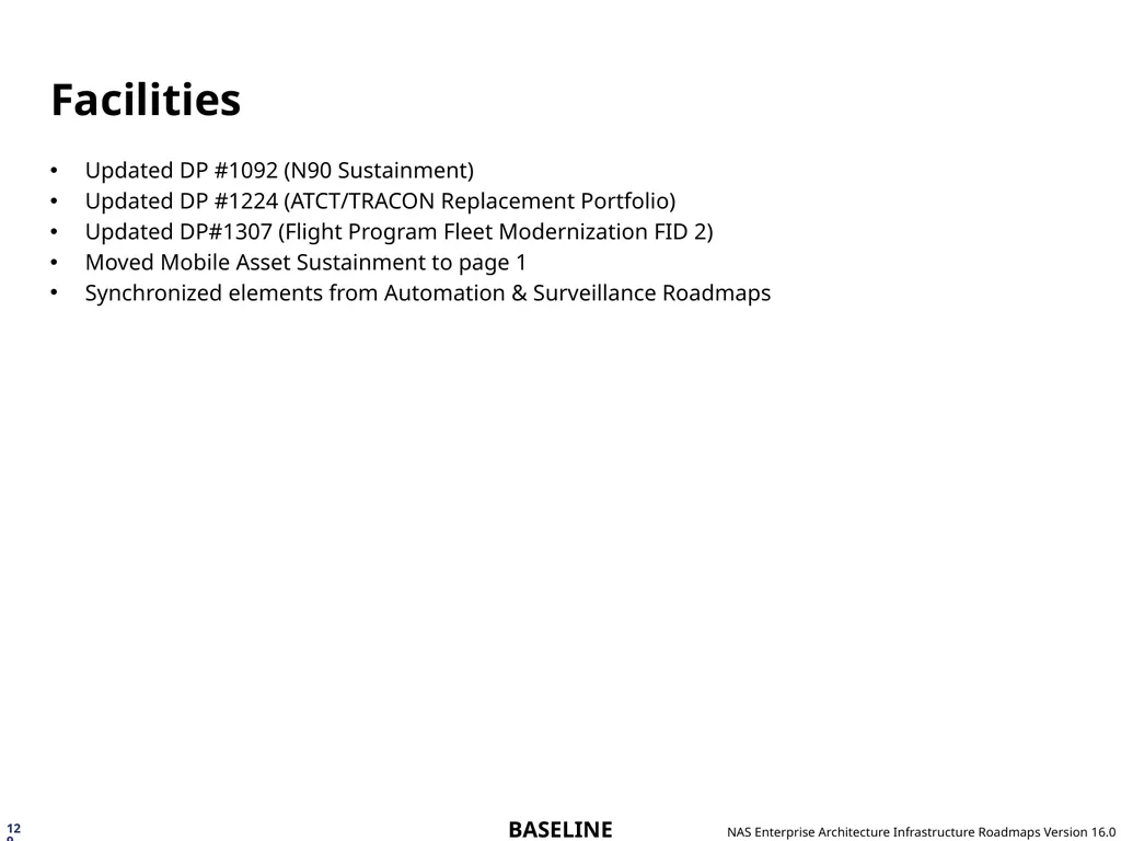 NAS Enterprise Architecture Infrastructure - slide 129 of 137