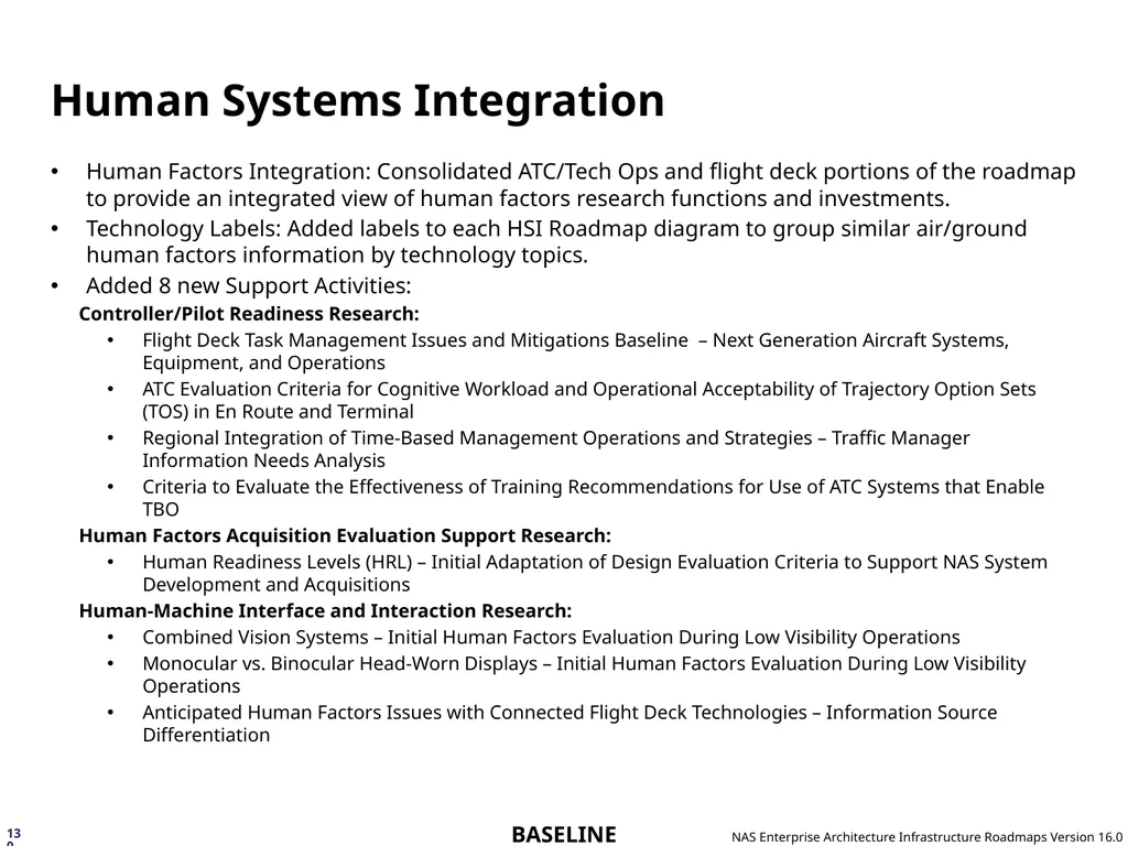 NAS Enterprise Architecture Infrastructure - slide 130 of 137