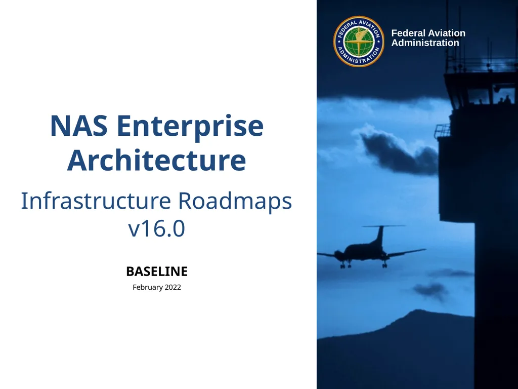 NAS Enterprise Architecture Infrastructure - slide 1 of 137