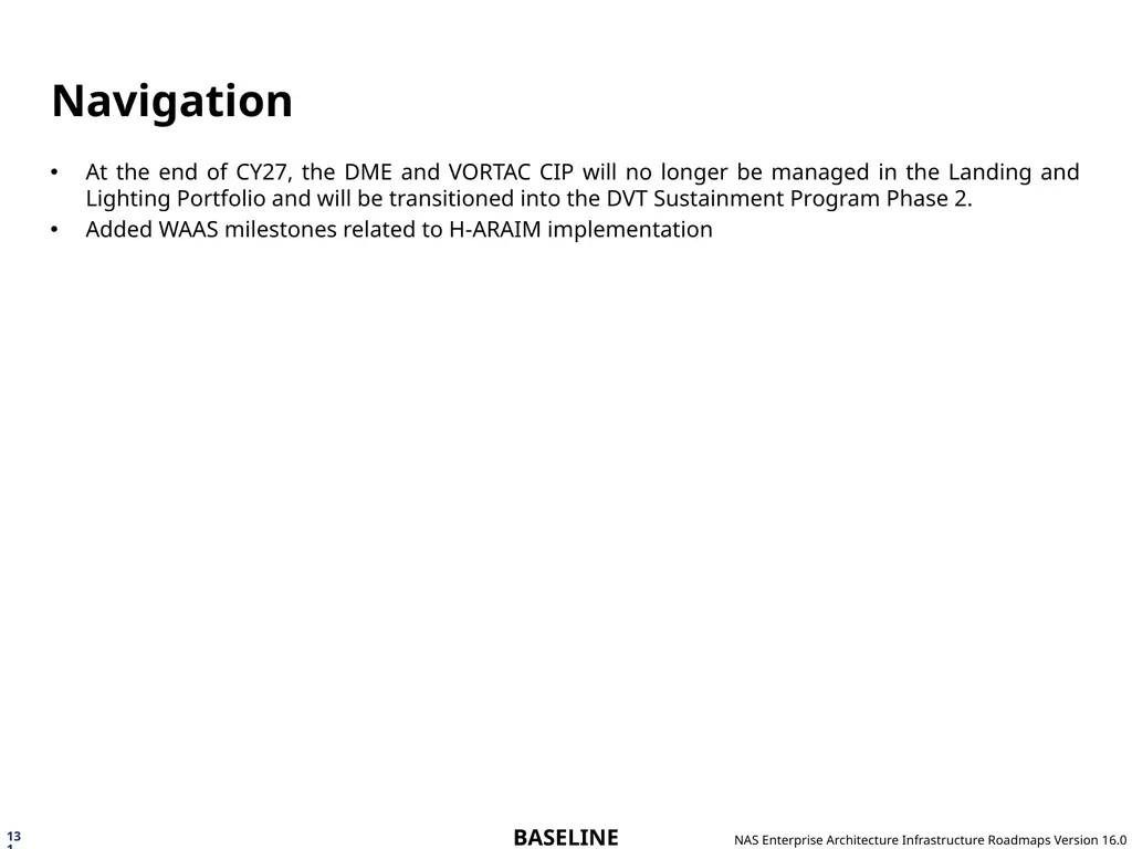 NAS Enterprise Architecture Infrastructure - slide 131 of 137