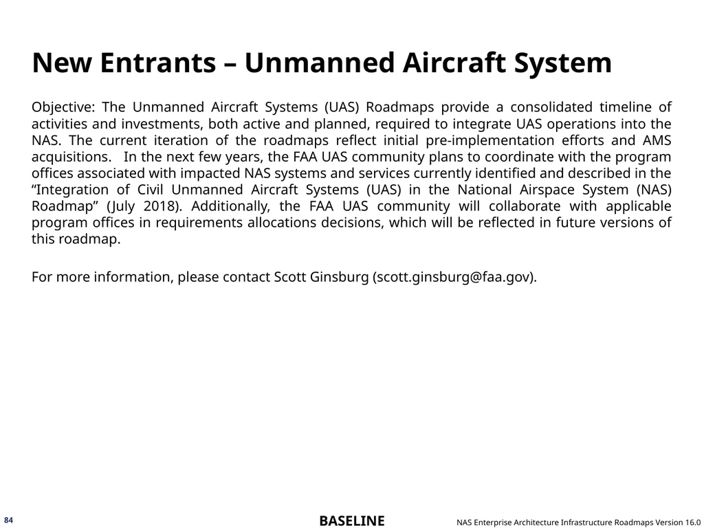 NAS Enterprise Architecture Infrastructure - slide 84 of 137