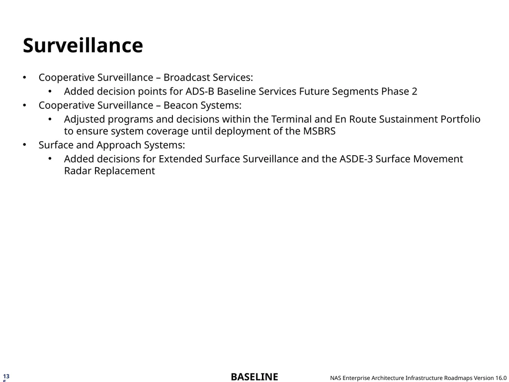 NAS Enterprise Architecture Infrastructure - slide 135 of 137