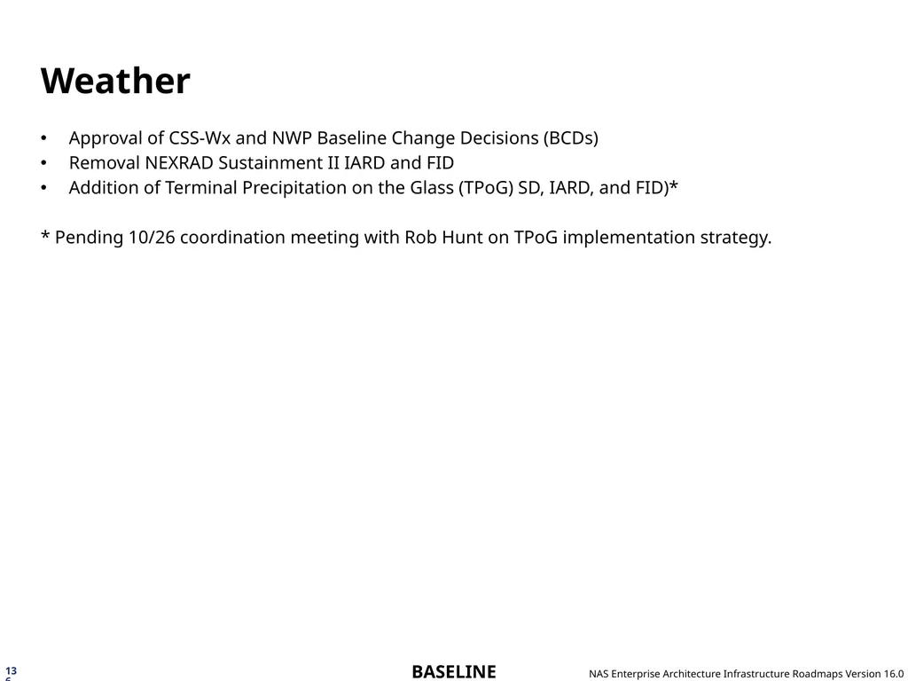 NAS Enterprise Architecture Infrastructure - slide 136 of 137