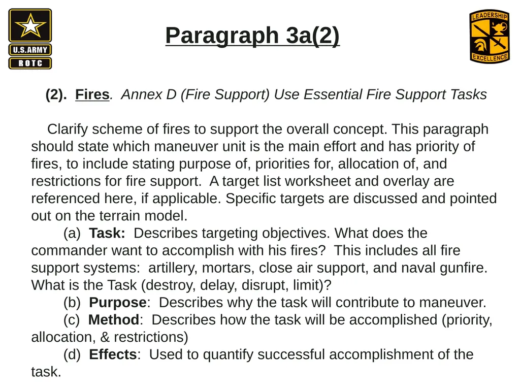 •Apply Army operations, doctrine and methodology - slide 33 of 41