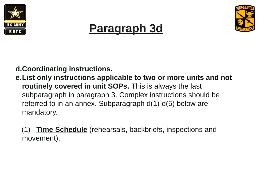 •Apply Army operations, doctrine and methodology - slide 36 of 41