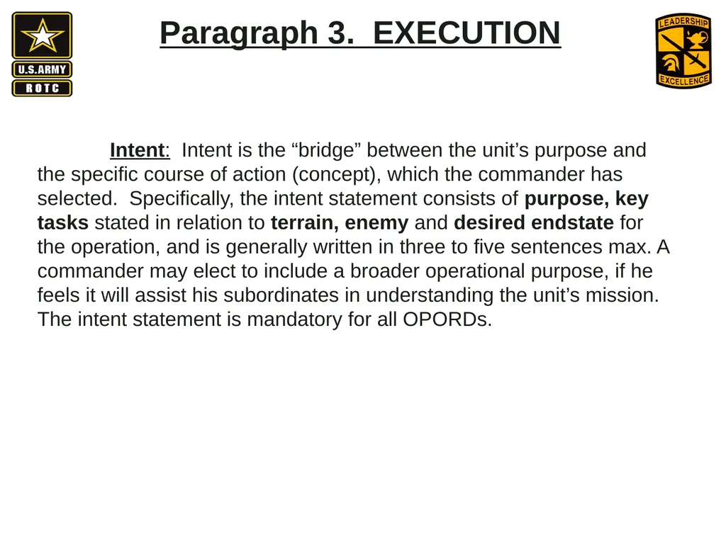 •Apply Army operations, doctrine and methodology - slide 18 of 41