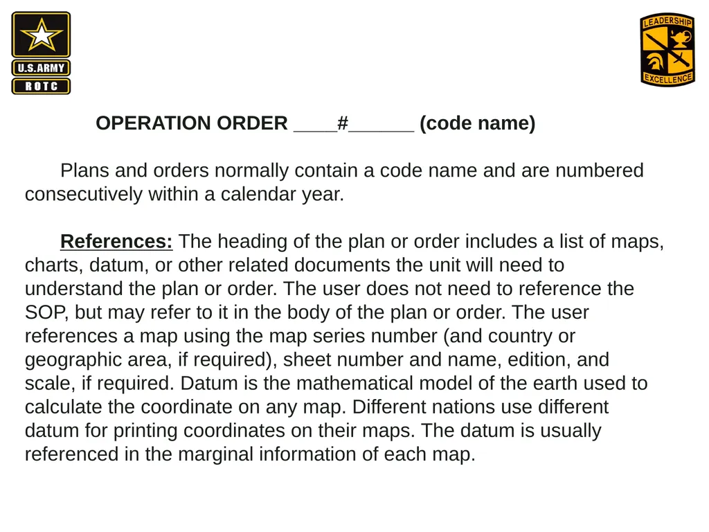 •Apply Army operations, doctrine and methodology - slide 7 of 41