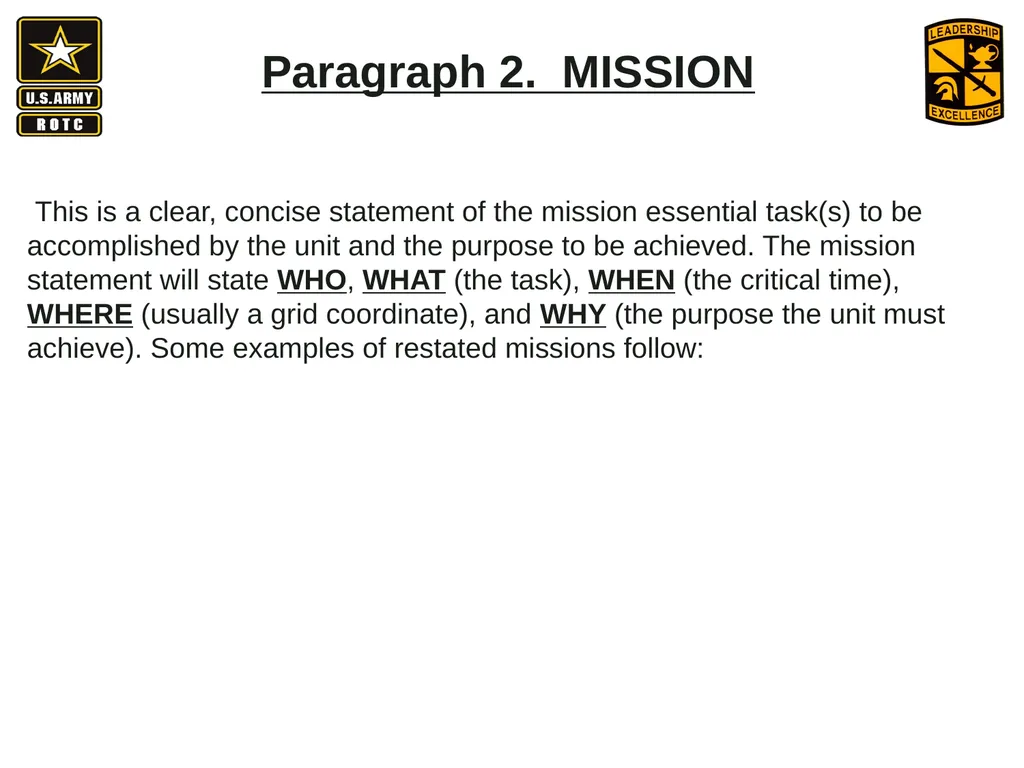 •Apply Army operations, doctrine and methodology - slide 16 of 41