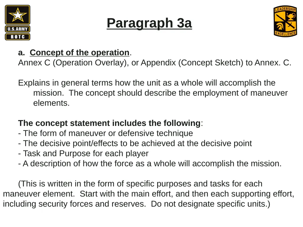 •Apply Army operations, doctrine and methodology - slide 22 of 41