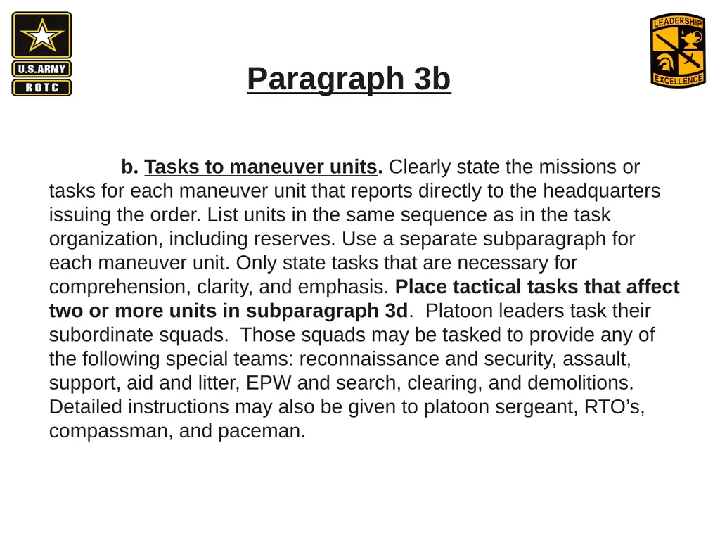 •Apply Army operations, doctrine and methodology - slide 34 of 41