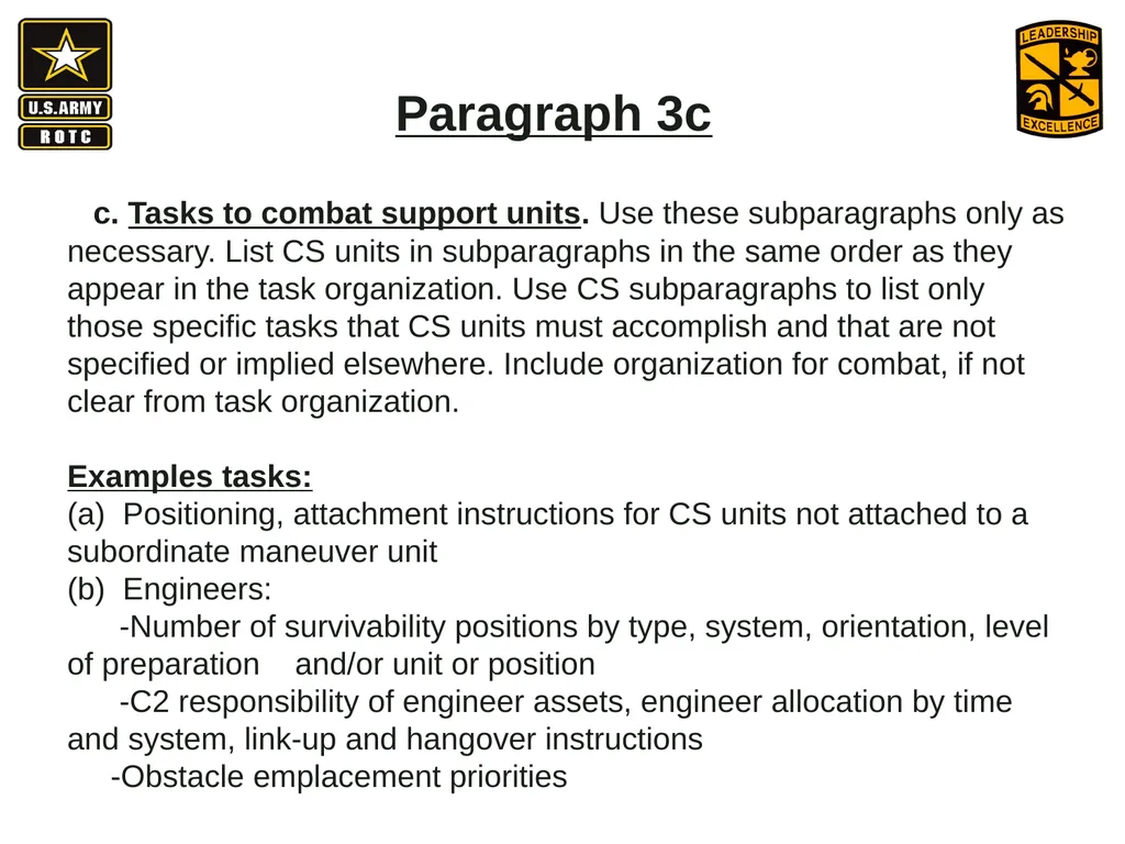 •Apply Army operations, doctrine and methodology - slide 35 of 41