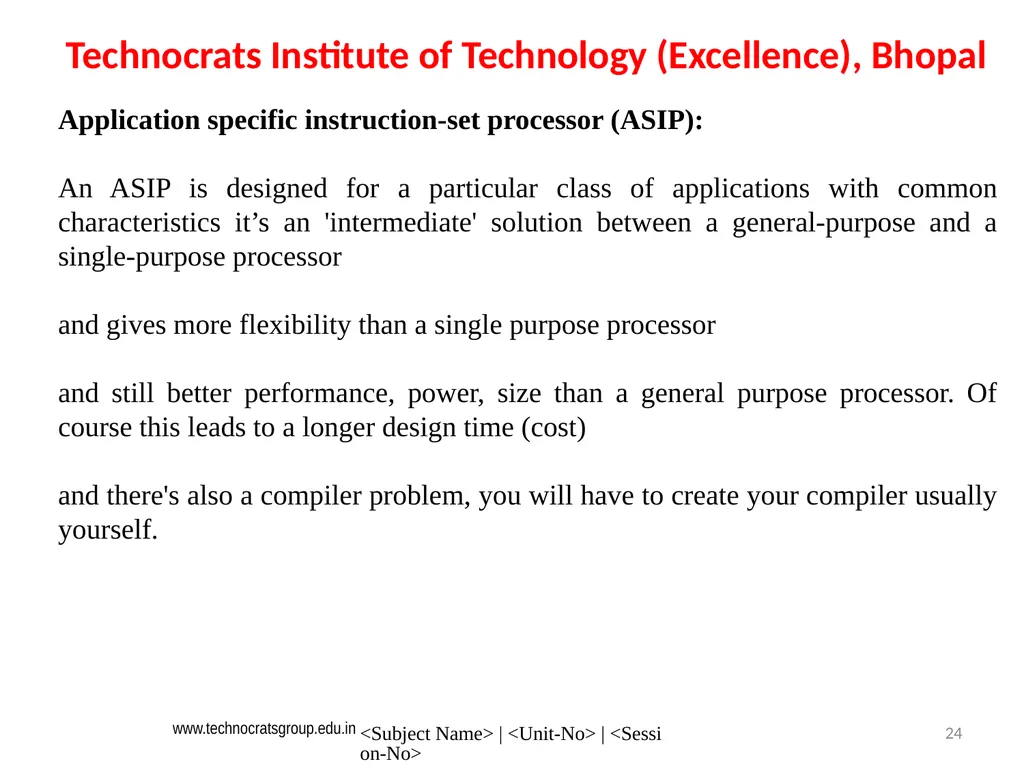 Microcontroller and Embedded system Embedded - slide 24 of 25