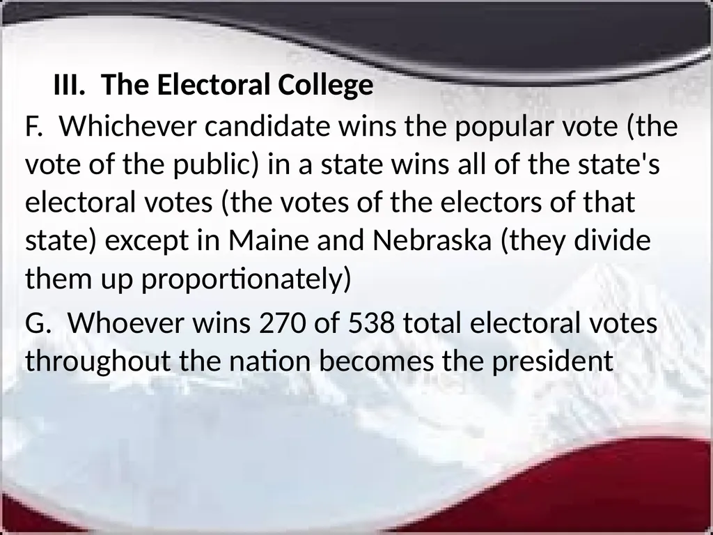 National Elections I. Modern American Political - slide 28 of 55