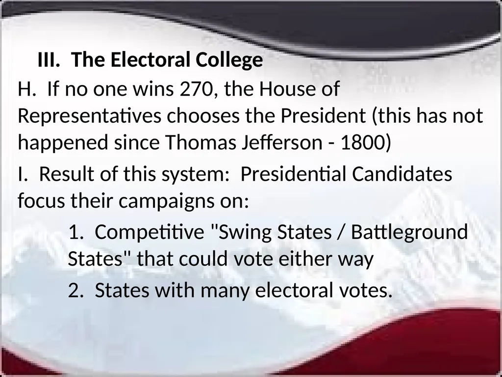 National Elections I. Modern American Political - slide 29 of 55