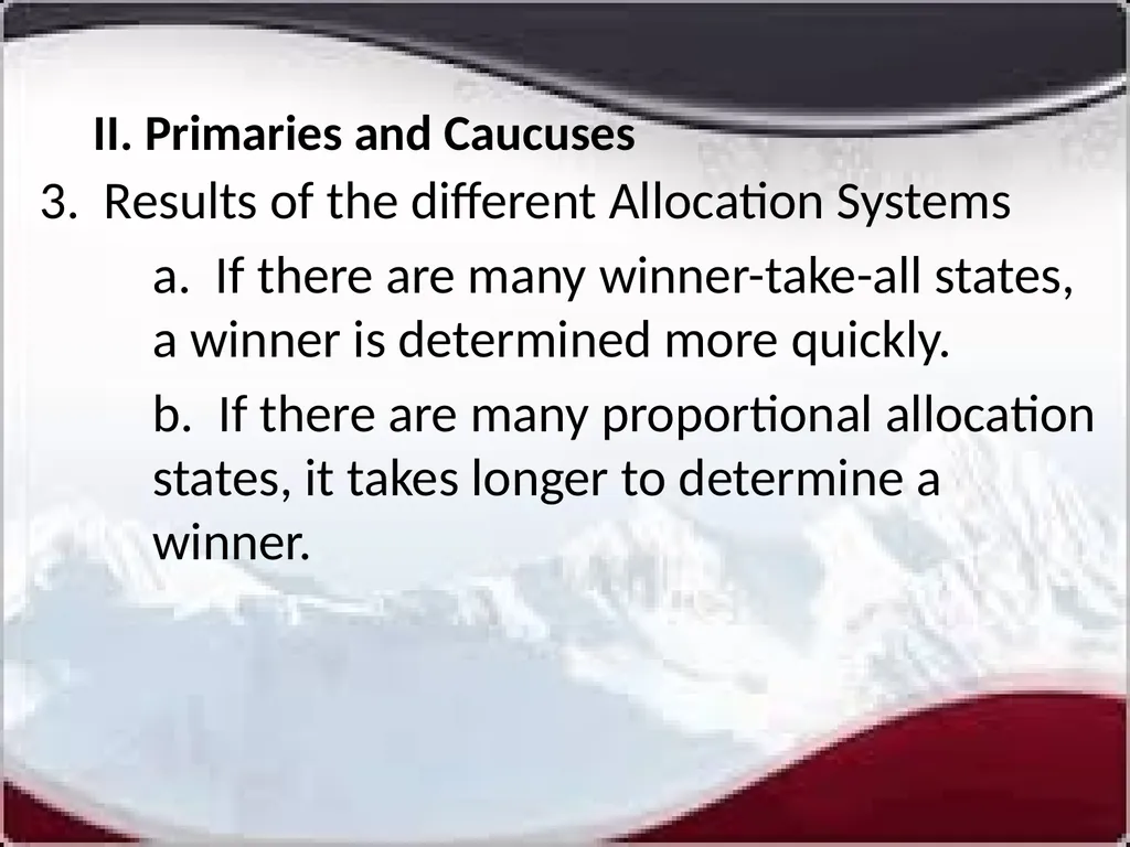 National Elections I. Modern American Political - slide 15 of 55