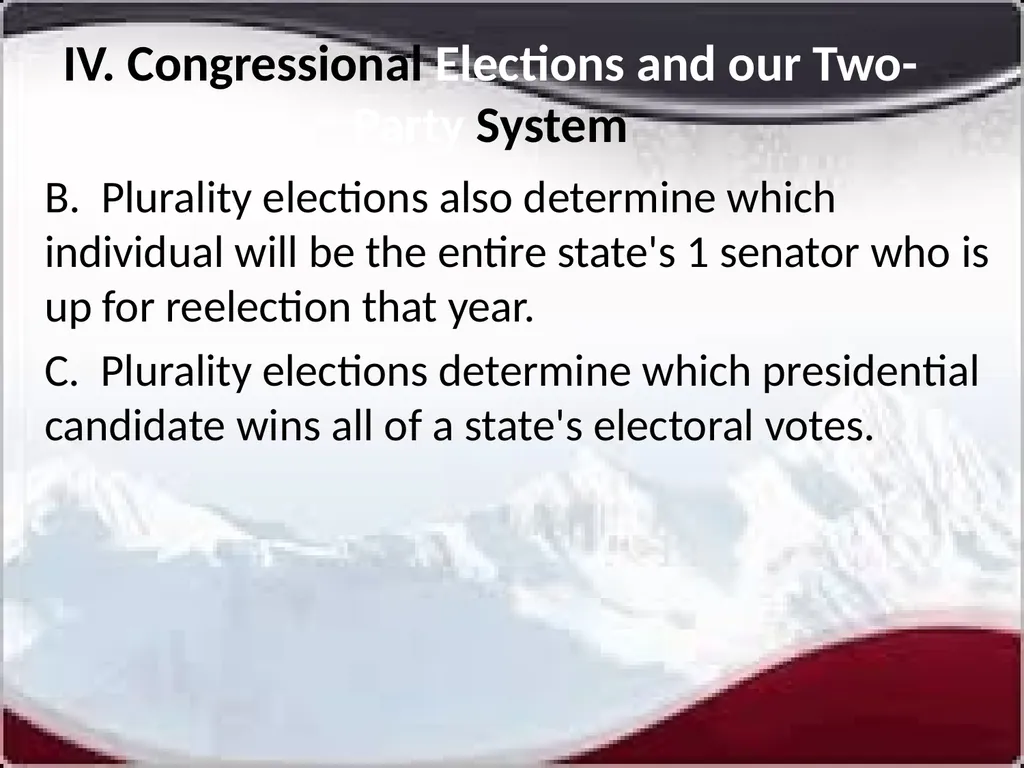 National Elections I. Modern American Political - slide 37 of 55
