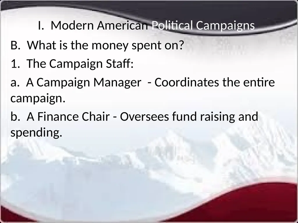 National Elections I. Modern American Political - slide 3 of 55
