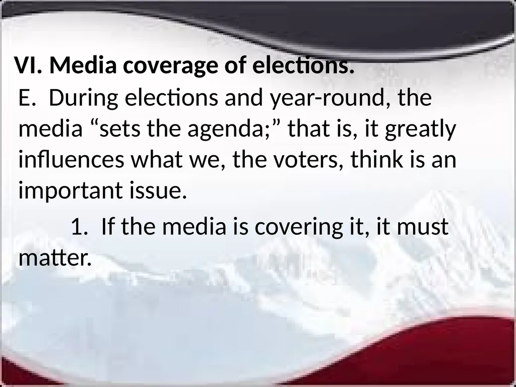 National Elections I. Modern American Political - slide 54 of 55