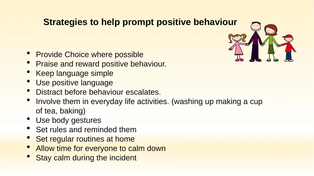 Supporting Challenging Behaviour at Home St - slide 7 of 10