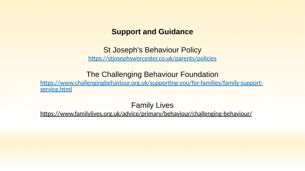 Supporting Challenging Behaviour at Home St - slide 8 of 10