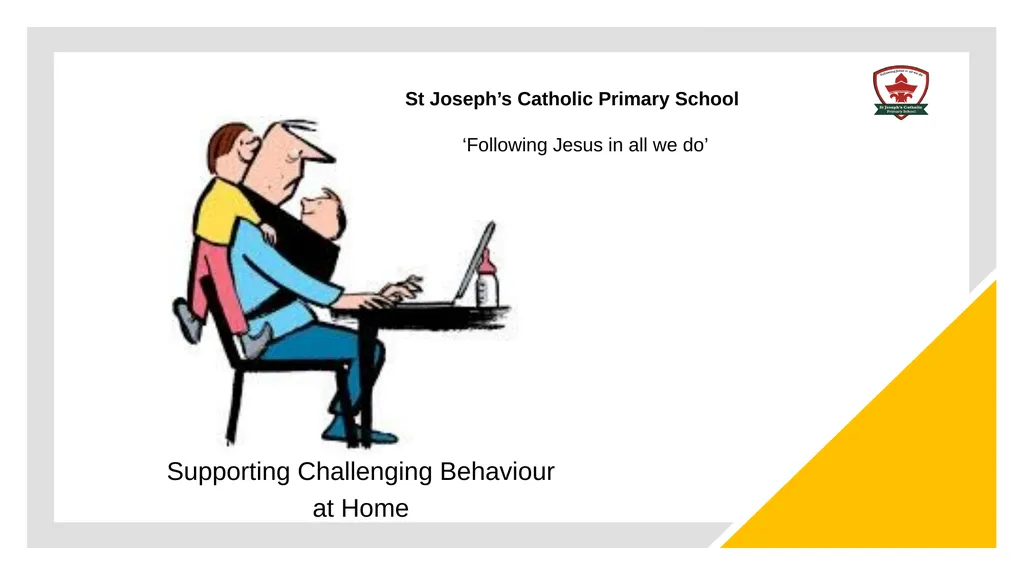 Supporting Challenging Behaviour at Home St - slide 1 of 10
