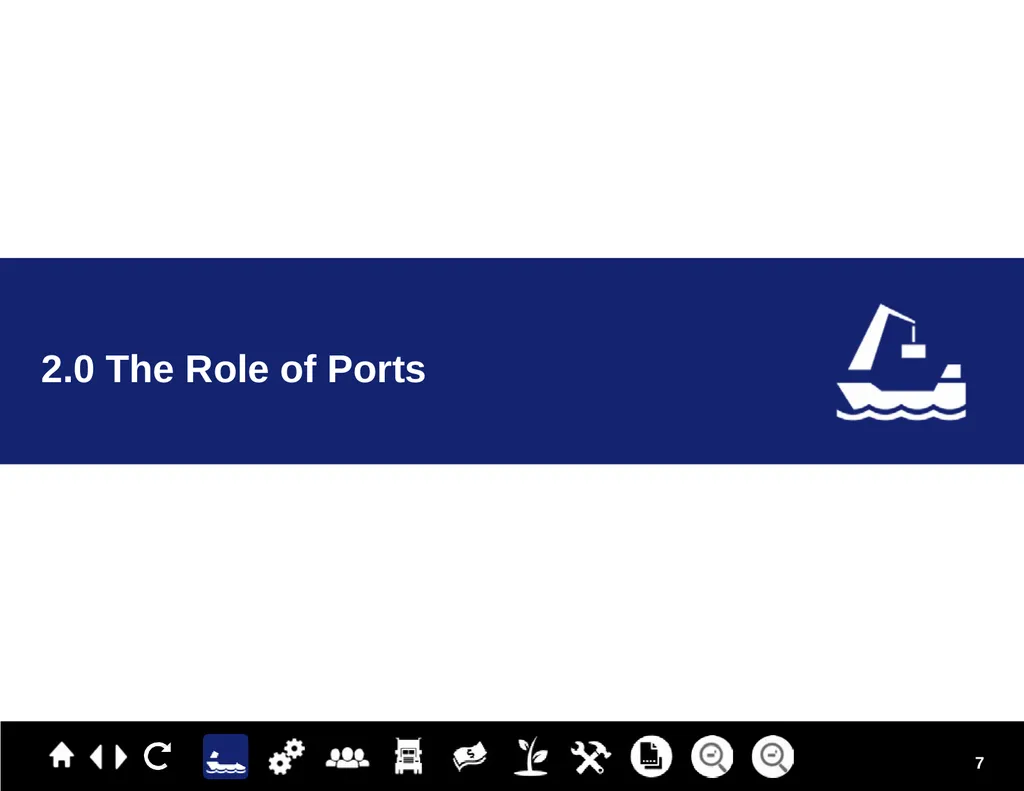 Ports Primer for Communities Module 1: An Overview - slide 7 of 41