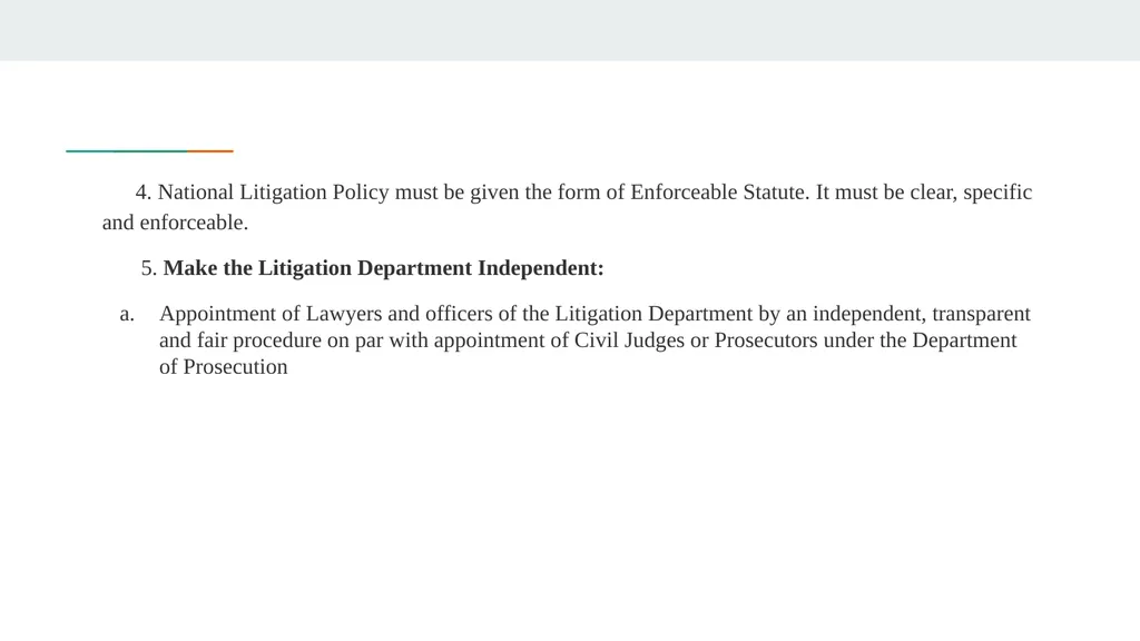 GOVERNMENT AS AN IDEAL LITIGANT Is it a Myth or - slide 25 of 26
