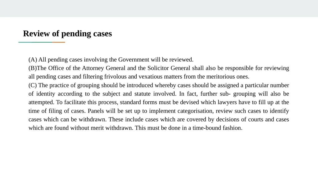 GOVERNMENT AS AN IDEAL LITIGANT Is it a Myth or - slide 9 of 26