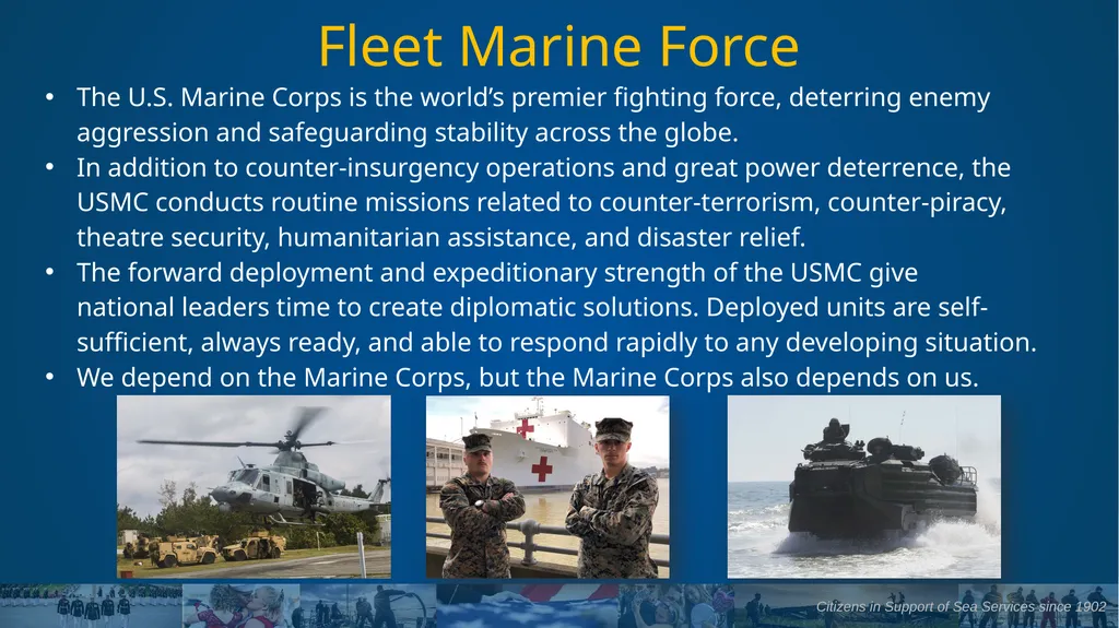 A New Direction Support the Commandant’s - slide 3 of 3