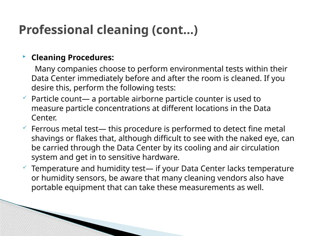 Maintaining A World-class Environment Dr. Natheer - slide 9 of 13