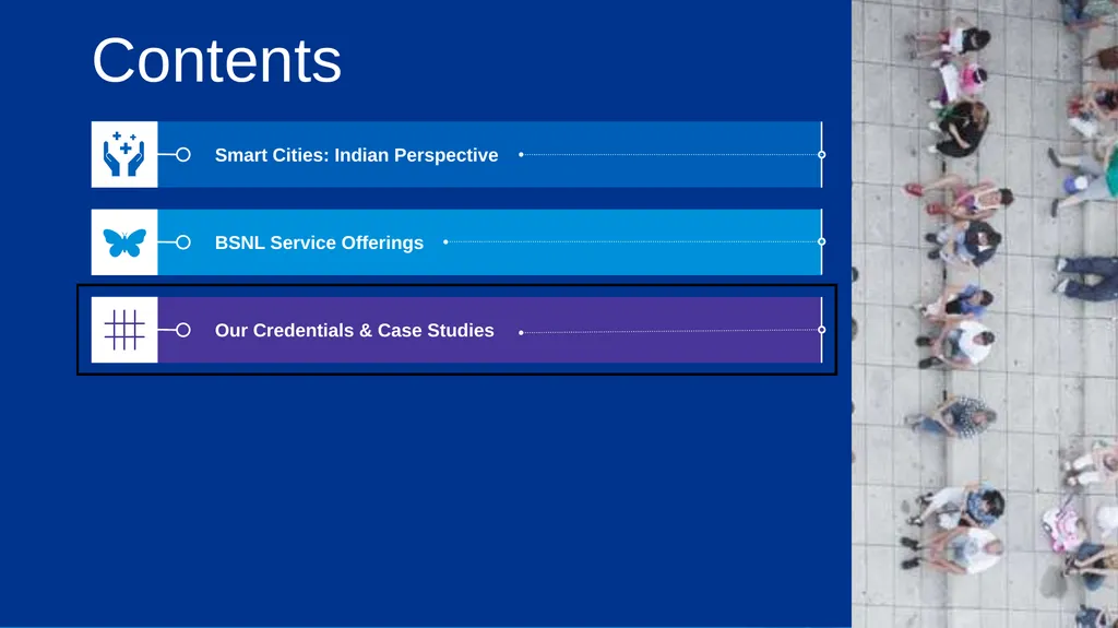 Smart Cities- BSNL Offerings Contents Smart - slide 13 of 23