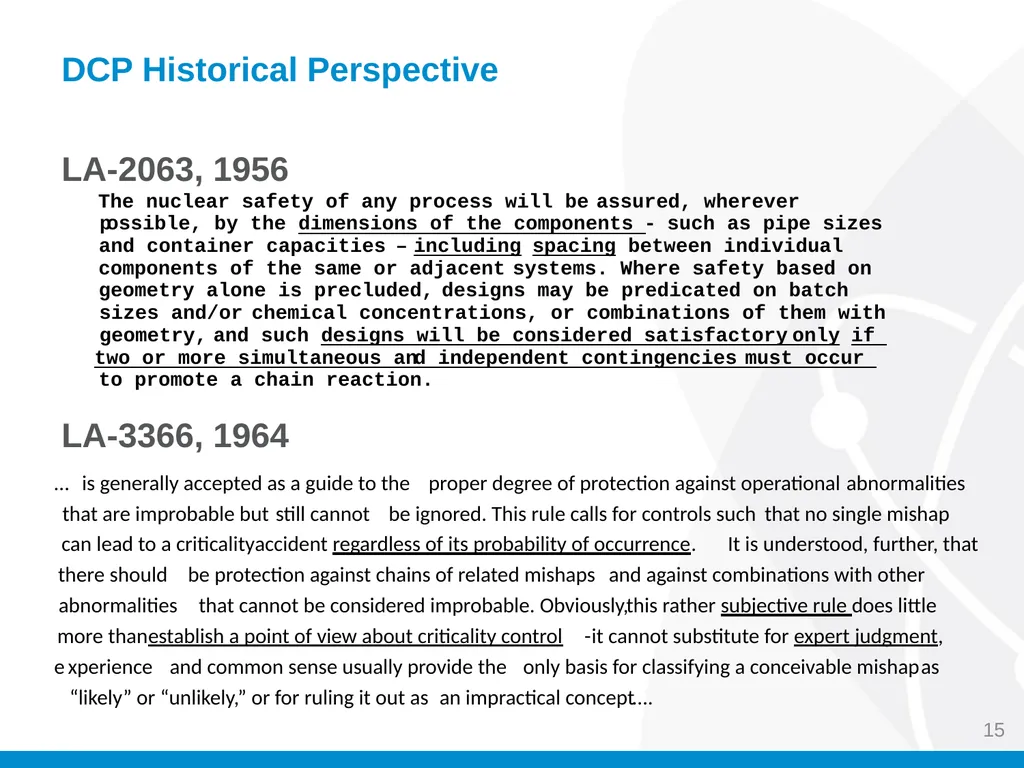 Criticality Safety Evaluations (CSEs) Jason M. - slide 15 of 48