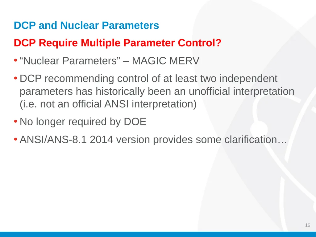 Criticality Safety Evaluations (CSEs) Jason M. - slide 16 of 48