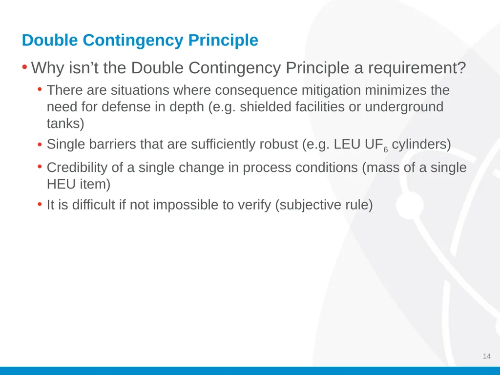 Criticality Safety Evaluations (CSEs) Jason M. - slide 14 of 48