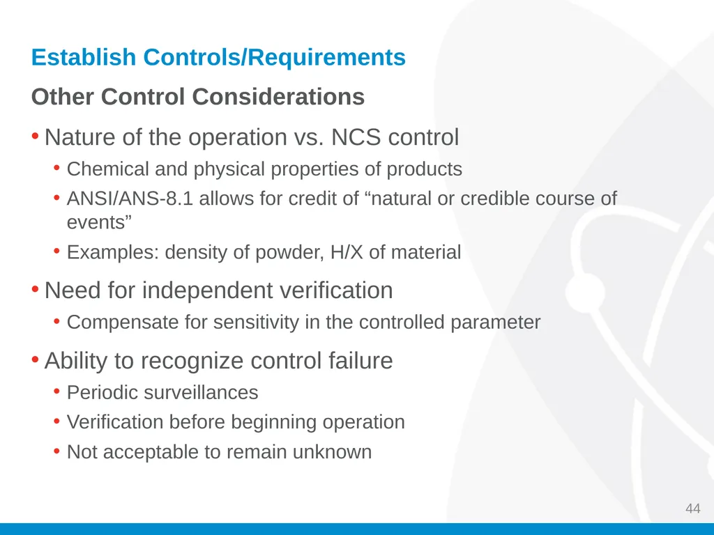 Criticality Safety Evaluations (CSEs) Jason M. - slide 44 of 48